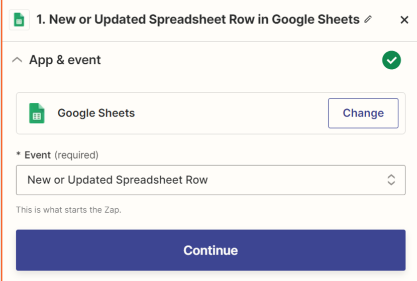 New or Updated Spreadsheet Row in Google Sheets