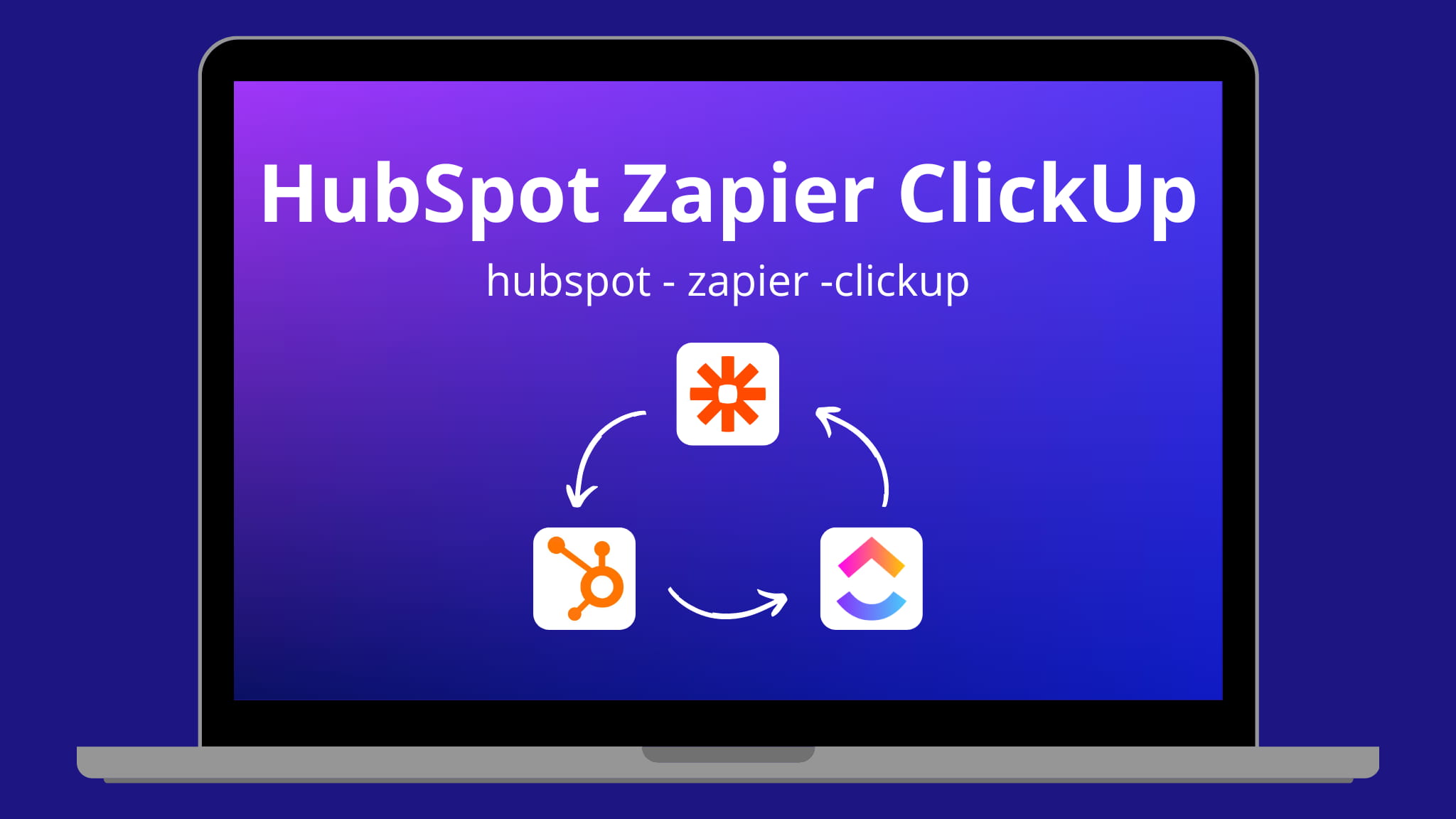 HubSpot Zapier ClickUp
